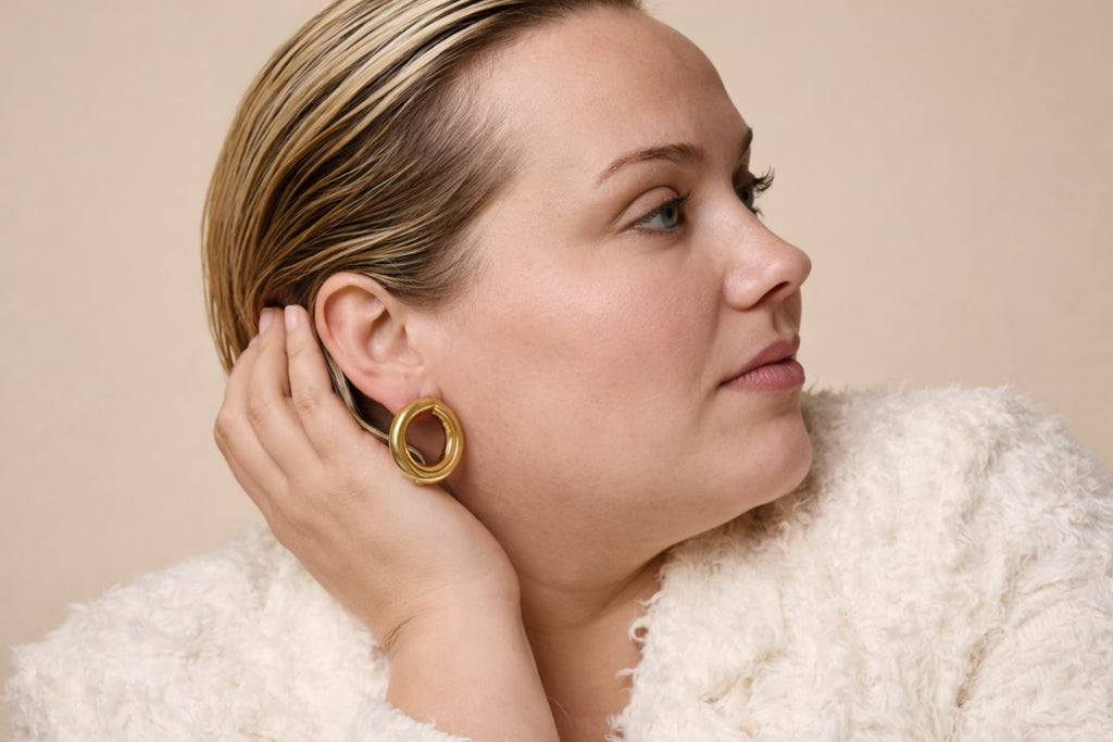 LIV Open Hoop Earrings